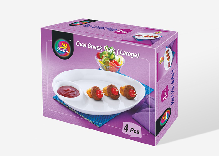 Ovel Snack Plate (Large)