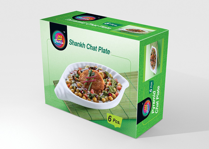 Shankh Chat Plate