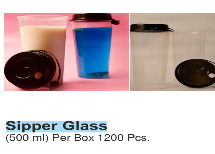 Sipper Glass Per Box 1200 Pcs.