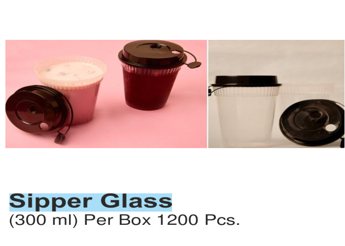 Sipper Glass Per Box 1200 Pcs.